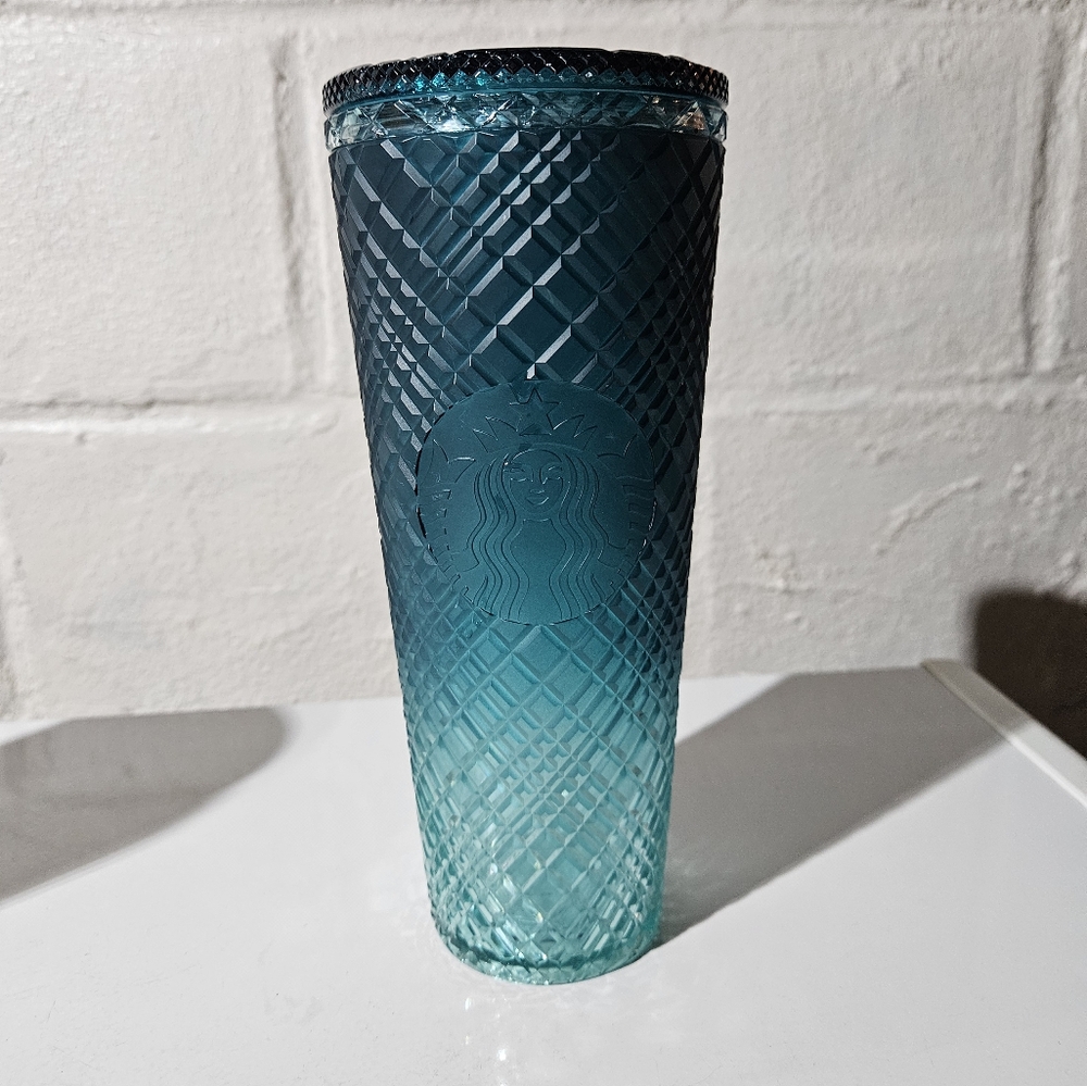 Starbucks Tumbler Spring Teal Jeweled